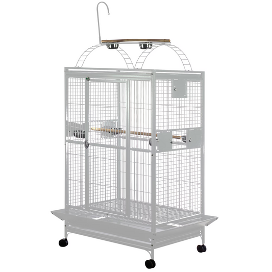Play Top Cage - White 40"x30"x75"