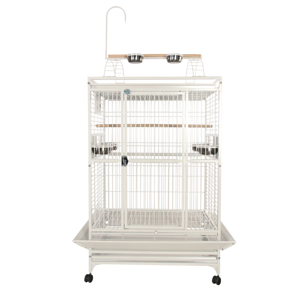 Play Top Cage - White 36"x28"x66"