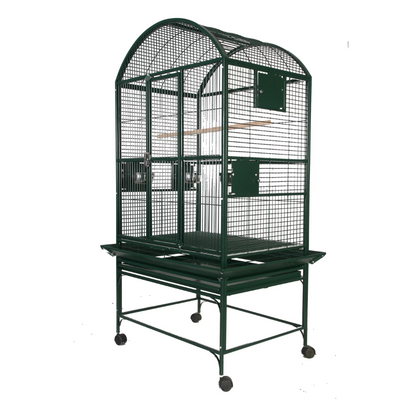 Dome Top Cage - Green 32"x23"x63"