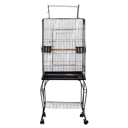 Economy Play Top Cage - Black 20"x20"x58"