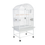 Dome Top Cage - White 32"x23"x63"