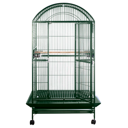 Dome Top Cage - Green 40"x30"x75"