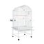 Dome Top Cage - White 32"x23"x63"
