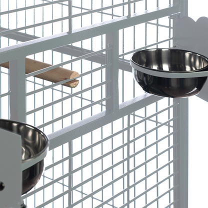 Play Top Cage - White 40"x30"x75"