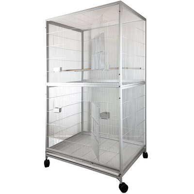 Extra Large Flight Cage - Platinum 40"x30"x72"