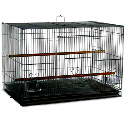 Flight Cage - Black 24"x16"x16"