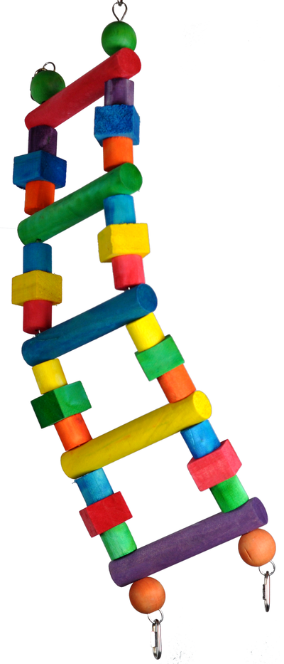 Small Multicolored Wooden Ladder