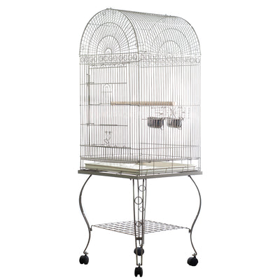 Economy Dome Top Cage - Platinum 20"x20"x58"