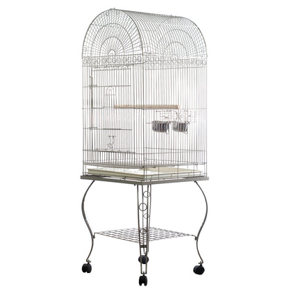 Economy Dome Top Cage - Platinum 20"x20"x58"