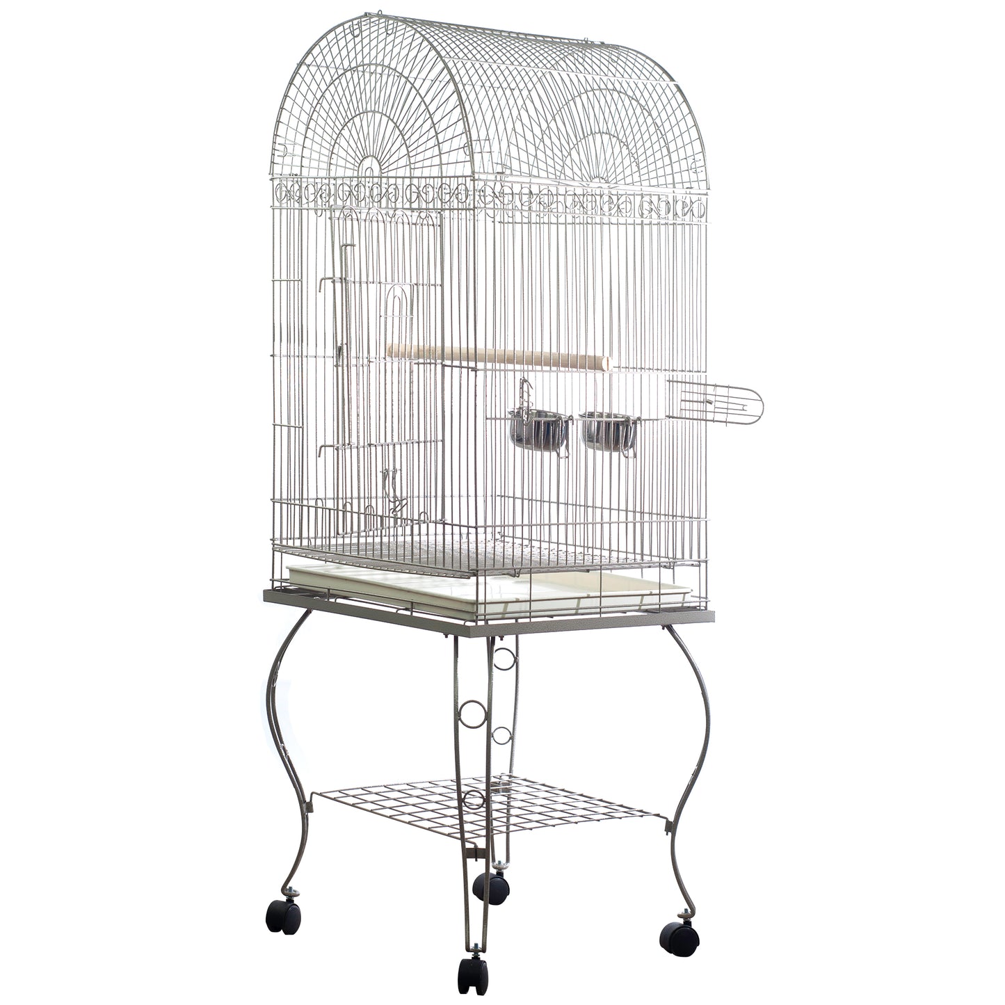 Economy Dome Top Cage - Platinum 20"x20"x58"