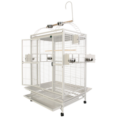 Play Top Cage - White 36"x28"x66"
