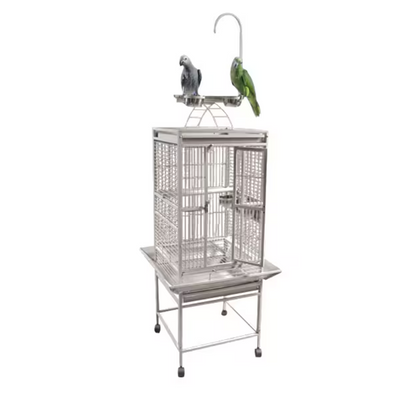 Play Top Cage - Platinum 18"x18"x54"