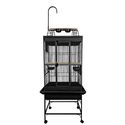 Play Top Cage - Black 24"x22"x62"