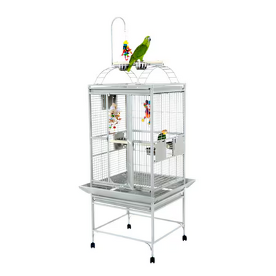 Play Top Cage - Stainless Steel 24"x22"x62"