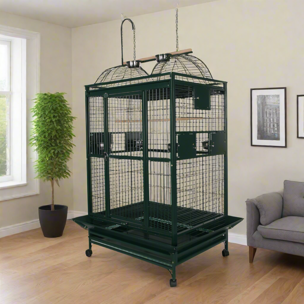 Play Top Cage - Green 36"x28"x66"
