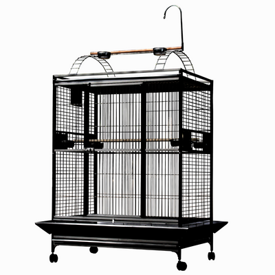 Play Top Cage - Black 48"x36"x76"