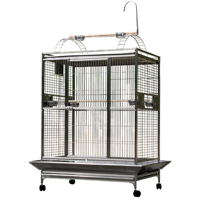 Play Top Cage - Platinum 48"x36"x76"