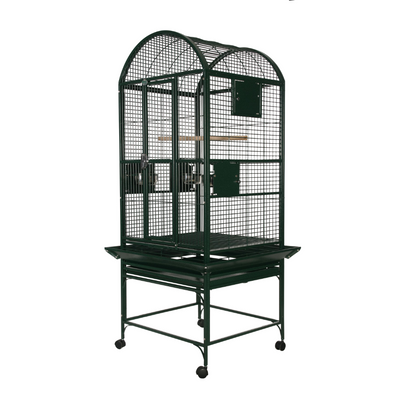 Dome Top Cage - Green 24"x22"x61"