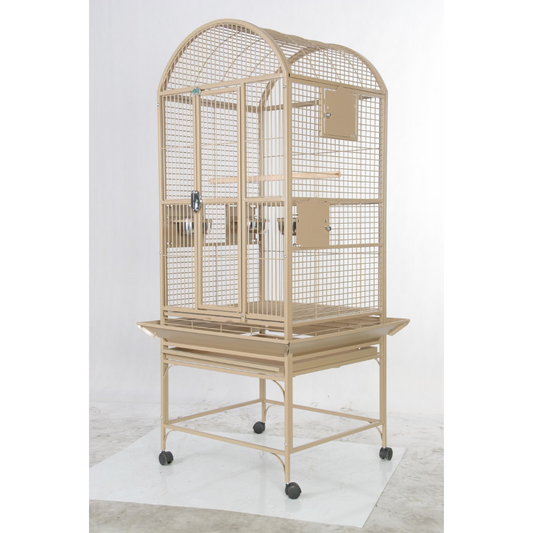 Dome Top Cage - Sandstone 24"x22"x61"