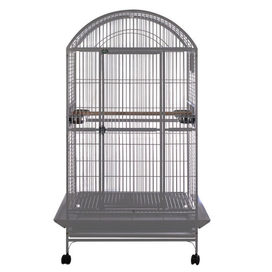 Dome Top Cage - Platinum 36"x28"x65"