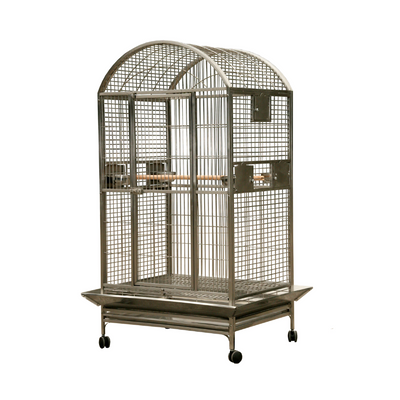 Dome Top Cage - Stainless Steel 40"x30"x75"