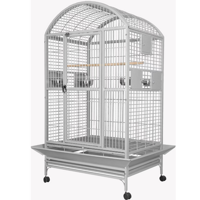 Dome Top Cage - White 40"x30"x75"