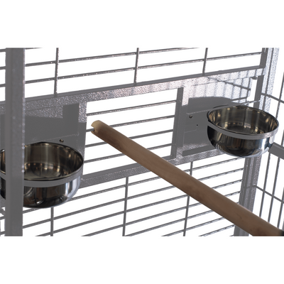 Dome Top Cage - White 40"x30"x75"