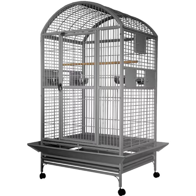 Enormous Dome Top Cage - Stainless Steel 48"x36"x76"
