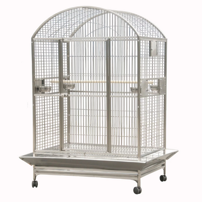 Enormous Dome Top Cage - Platinum 48"x36"x76"