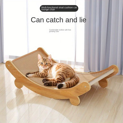 Cat Scratching Pads Cat Scratch Board Detachable Wear-resistant Multi-function Cats Sleeping Bed Kitten Grinding Claws Cat Toys