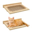 Cat Bed Wall Mounted Hammock For Large Cats or Kitty Climbing Shelves Wooden And Sisal Rope Hammock And Perches Jumping Platform