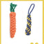 Dog toy molar knot toy cotton rope weaving dog bite rope supplies bite rope ball pet