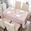 Colorful Nordic Style Sub-print Household Waterproof And Oil-proof Tablecloth Washable Anti-scalding Thickened Rectangular Party