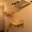 Cat Wall Mounted Climbing Shelves Bridge For Tree Cat Scratching Post Wooden Stairway Shelves Sisal Ladder Cat Climbing Frame
