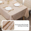 Colorful Nordic Style Sub-print Household Waterproof And Oil-proof Tablecloth Washable Anti-scalding Thickened Rectangular Party