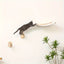 1PC Wall Mounted Cat Tree Cat Climbing Wooden Shelf Climbing Hammock Set Scratching Post and Ladder for Cats Playing&Sleeping