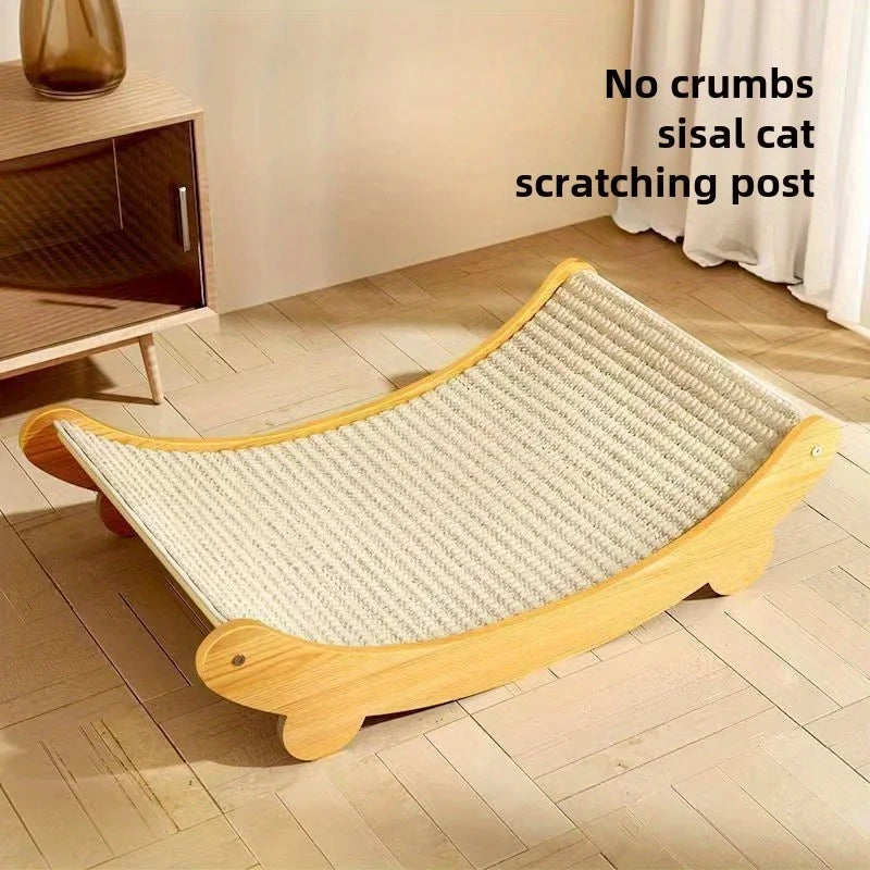 Cats Bed Scratching Pads Cat Toys Cat Scratch Board Multi-function Cat Grind Claws & Sleep Detachable Wear-resistant No Crumbs