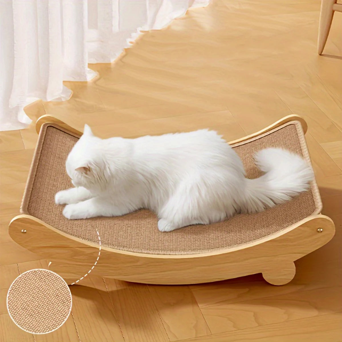 Cat Scratch Board Cat Scratching Pads Detachable Wear-resistant Multifuction Cats Sleeping Bed Kitten Grinding Cat Toys