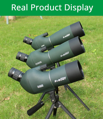 SVBONY 25-75x70 Telescope Spotting Scope Powerful Zoom Monocular FMC BAK4 Waterproof For Bird Watching Target Shotting