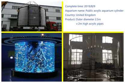 KINGSIGN  huge glass tank jellyfish aquarium high quality acrylic glass tank customized plexiglass tank
