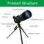 SVBONY 25-75x70 Telescope Spotting Scope Powerful Zoom Monocular FMC BAK4 Waterproof For Bird Watching Target Shotting
