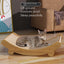 Cat Scratching Pads Cat Scratch Board Detachable Wear-resistant Multi-function Cats Sleeping Bed Kitten Grinding Claws Cat Toys