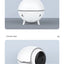 Factory custom app control Large capacity intelligent smart self cleaning litter box for cats automatic cat toilet