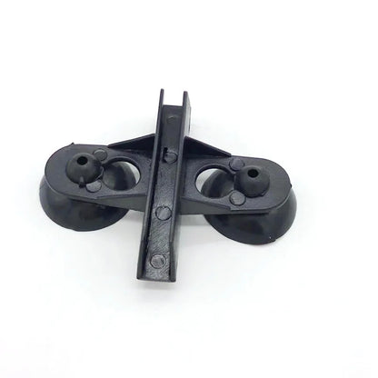 2pcs/set Black White Plastic Divider Sheet Holder Suction Cups for Aquarium Fish Tank Fish Product Pet Products Accessories Hot