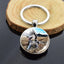 Animals Key Chains Siberian Husky Double Side Keychain Dog Photo Glass Cabochon Keyring Animals Jewelry
