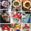 Funny Hat for Cat Sunflower Christmas Costume Pet Hat Halloween Cosplay Keep Warm Headwear Dogs Hats Puppy Accessories for Cats