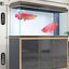 Filter aquarium living room Large  floor-to-ceiling glass fish tank ecological water-free aquarium
