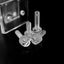 Acrylic Aquarium Reef Tank Tube Holder Water Pipe Hose Mount Bracket for 20mm Pipe Water Tubes Fixed Clip Fish Tank Hose Clamp