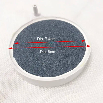 Dia80mm Fish Tank Aquarium Air Stone Oxygen Aerator Increasing Air Bubble Pond Pump Hydroponic Oxygen Supplies Great Accessories