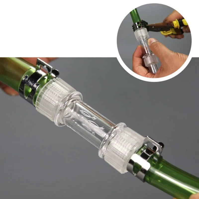 2Pcs/lot  Aquarium Water Tube Clamp Glass Pipe Fixer 15mm  20mm Spring Clip Hose Water Pipe Air Tube Clamps Fastener 2021 New